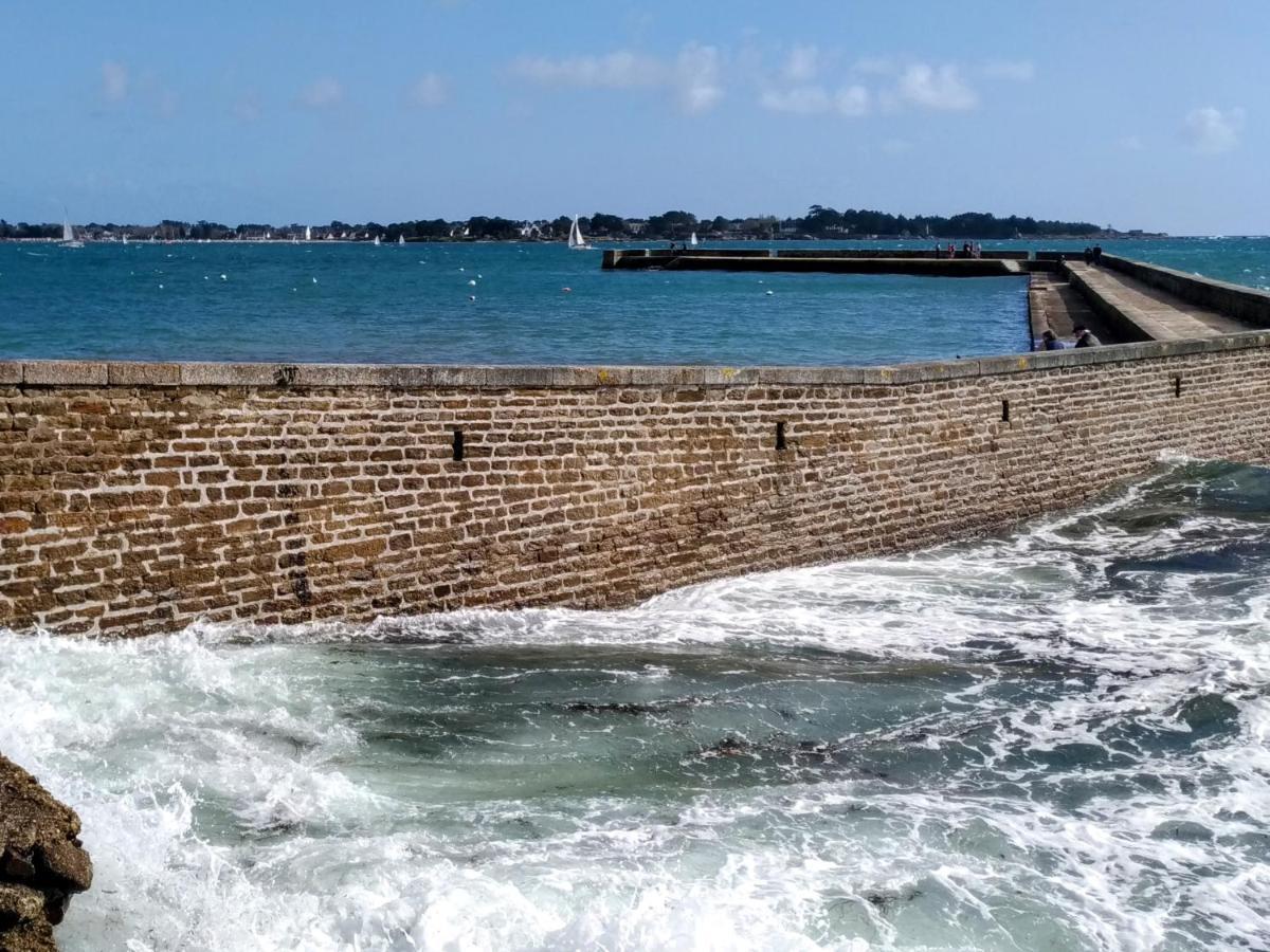 L'Ocean A 100M Via Une Venelle Privee, La Ville Close A 500M, L'Archipel Des Glenan A L'Horizon Concarneau Luaran gambar